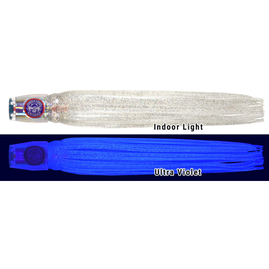 Paua Zipper Clear Crystal UV2