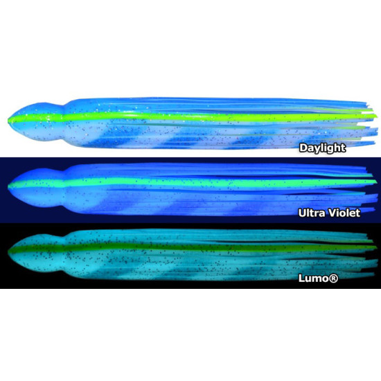 Size 25 Blue / White Chevron Lumo