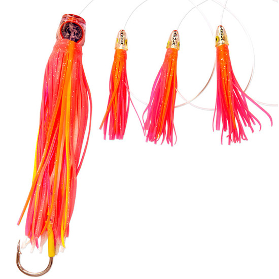 Cockroach Brad J Daisy Chain Rigged 6' Leader with Pouch 