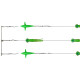 Lumo Spreader Bar 12" 3 Drop 7 Squid