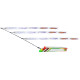 Tow Rope with 3 Brad J Strips