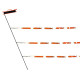 Tow Rope with 3 Brad J Strips